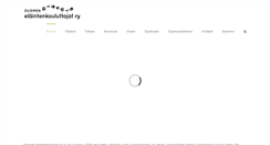 Desktop Screenshot of elaintenkouluttajat.com